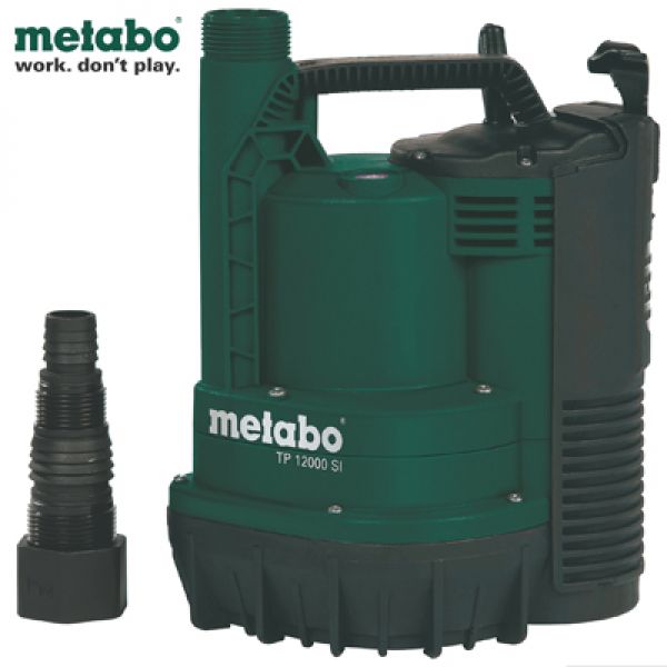 Metabo Vlakzuigende dompelpomp TP 12000 SI - Schoon water