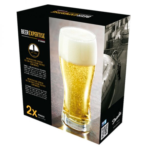 Beer Expertise - 2 Praque bierglazen 33 cl.