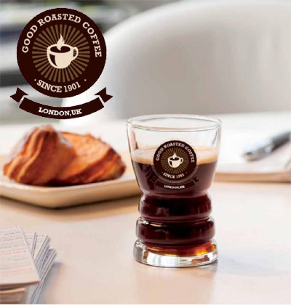 6 Koffieglazen / espressoglazen - Good Roasted Coffee