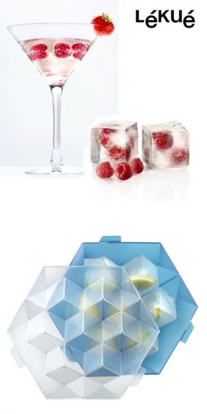 GIN TONIC - ICE CUBE MAKER voor de perfecte vierkante ijsblokjes