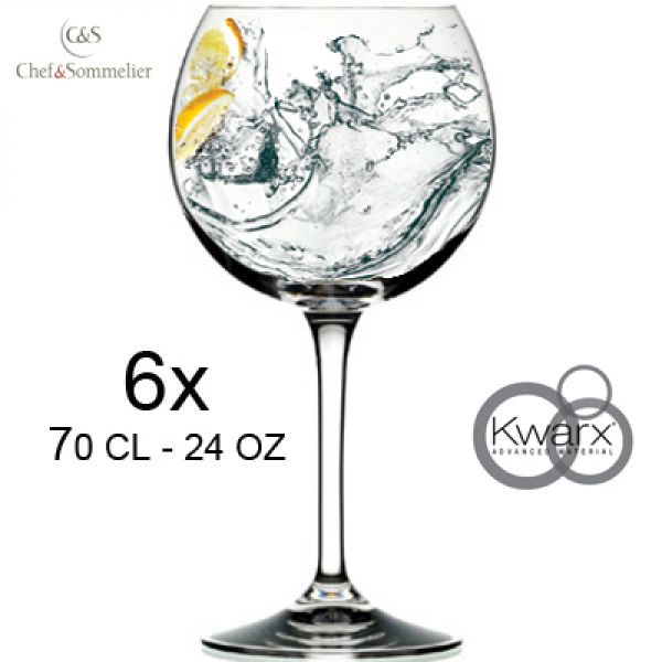 GIN TONIC - 6 C&S Cabernet Gin tonic ballonglazen 70 cl.