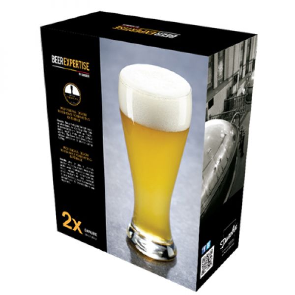 Beer Expertise - 2 Danube bierglazen 58cl.