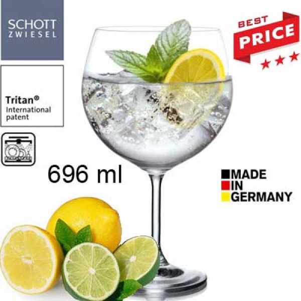 GIN TONIC - SET VAN 2 Schott Zwiesel gin tonic glazen 696 ml.
