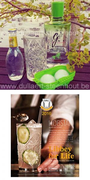 Libbey glassware - Hobstar gin tonic glazen 473 ml.