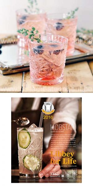 Libbey glassware - Hobstar gin tonic glazen 355 ml.
