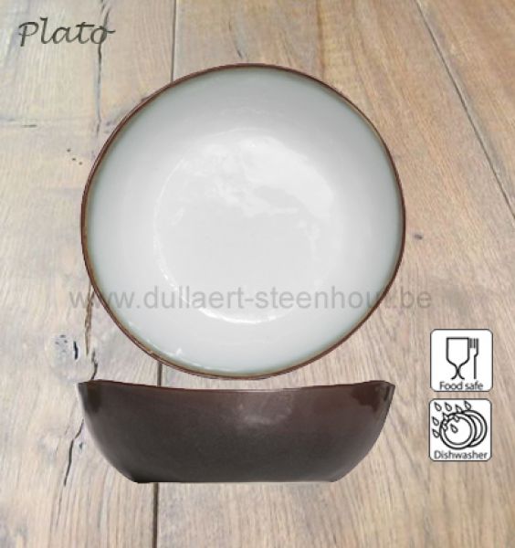 Plato Pasta- & saladebord D20.5XH6.5CM