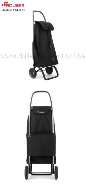 Rolser - Boodschappentrolley I-MAX MF2 - Zwart
