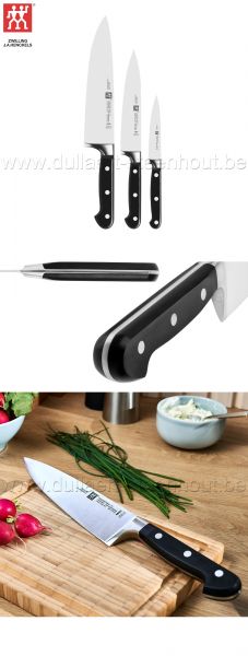 Zwilling Professional S 3 delige messenset