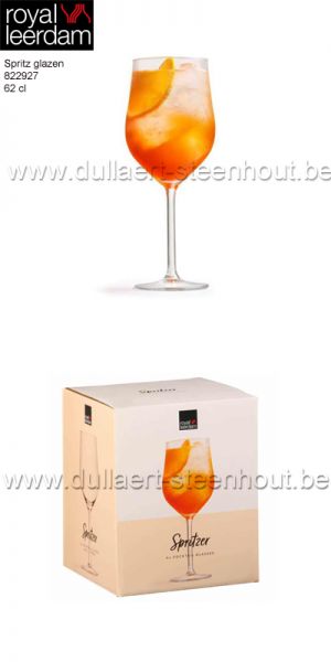 Royal Leerdam Cocktailglazen / Spritz glazen Set 4 stuks - 62 cl - 750397