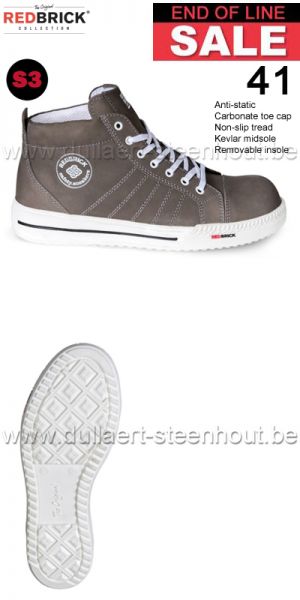 END OF LINE Redbrick - JESPER S3 Sneaker werkschoenen / sneaker veiligheidsschoenen 