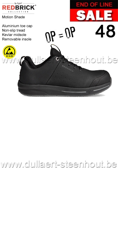 END OF LINE Redbrick - Motion Shade S3 werkschoenen / veiligheidsschoenen - zwart - 48