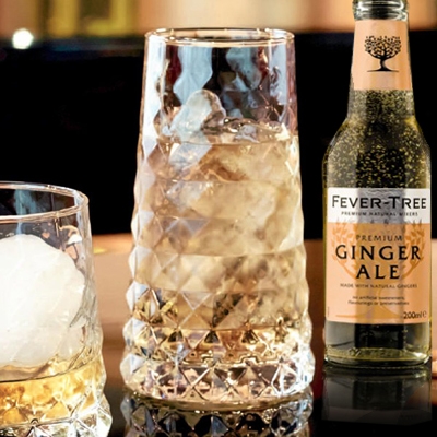 WHISKY GINGER - Set van 2 whisky ginger glazen GEM 35 cl.