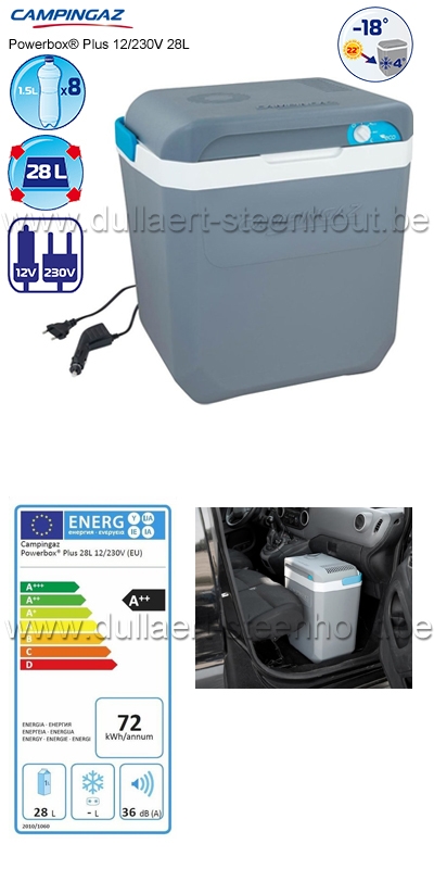 output Zeebrasem in plaats daarvan Dullaert-Steenhout Ninove | Campingaz - Powerbox® Plus 12/230V 28L Stevige  koelbox met elektrische-koeltechniek